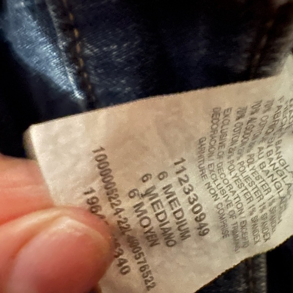 Vintage Lee Jean Skirt - Picture 4 of 5